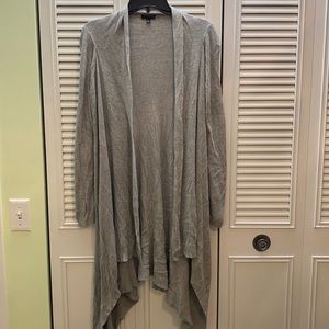 Long gray limited sweater